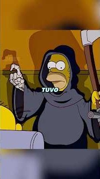 Homer becomes the Grim Reaper 😳 #thesimpsons #simpsons #thesimpsons
