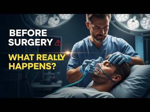 Before Surgery: What Really Happens? 😳 | Anesthesia Explained Step by Step