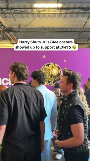 ‘Glee’ Cast Reunites in the Ballroom to Watch Harry Shum Jr. on ‘DWTS’