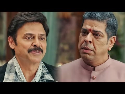 वेंकटेश मुरली शर्मा का बेटा बनकर आता है । F3 Movie Best Scene
