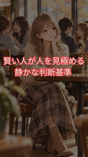 賢い人が人を見極める、静かな判断基準