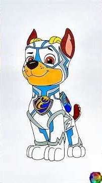 PAW Patrol Mighty Chase💙 #pawpatrol #chase #shorts #short #shortvideo #shortsvideo #shortsfeed