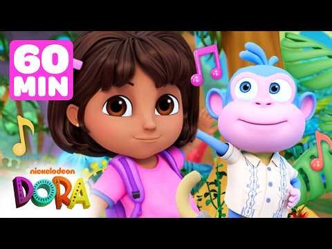 Fiesta Adventures for 60 Minutes with Dora and Boots! #4 🎉 | Dora & Friends