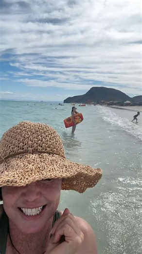 Playita beach moments with Evelyn Ornelas