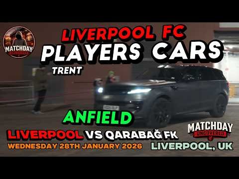 Liverpool Players Leaving Anfield In Their Cars | Champions League | Liverpool Vs Qarabag FK (2025)
