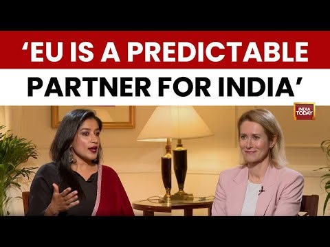 Exclusive: EU's Kaja Kallas Discusses India-EU Trade Pact, Russia Sanctions and Gaza Peace Plan