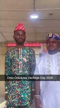 Omo Oduduwa Heritage Day 2026