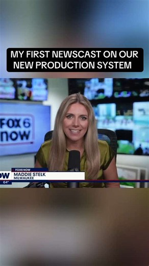 Ok but… it was so much fun. Can only go up from here! #newsanchor #behindthescenes @FOX6 Milwaukee