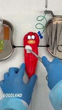 Goodland | Pepper surgery, cherry tomato birth 😂 #cartoon #doodles #animation #funny