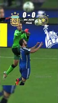 Argentina vs Germany World Cup 2014
