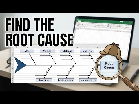 How to Create a Fishbone Diagram in Excel (Step-by-Step Tutorial)