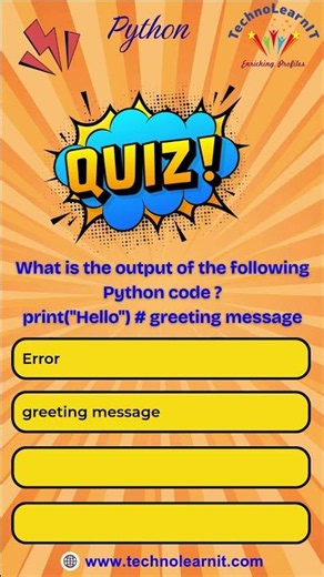 Programming With Python - Free Summer Camp 2026 | Quiz AAFF | Can you crack this challenge? #python