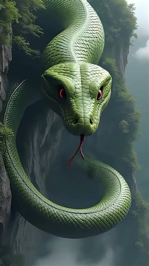 1️⃣ Green Anaconda🌍 Found in: South America📏 Length: Up to about 30 feet (9 meters)⚖️ Weight: