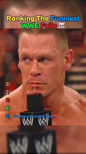Ranking The Funniest Fails in WWE 🥲 #wwesmackdown