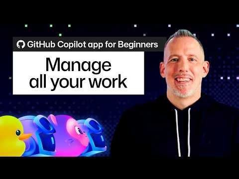 The My work tab: your mission control in the GitHub Copilot app