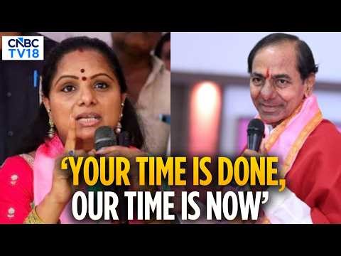 “Your Time Is Done”: Kavitha Launches Telangana Rashtra Sena | Kavitha Vs KCR | BRS | N18S