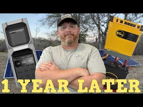 Homestead Solar Setup 1 Year Later: All Our Solar Arrays and Power Stations (Off-Grid + Backup)