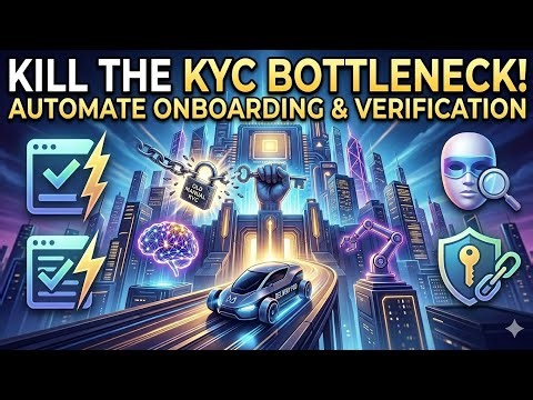 Breaking the KYC Bottleneck: Automated Onboarding, AI Verification & Digital Identity | Uplatz
