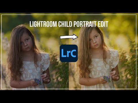 Lightroom Child Portrait Editing – Simple, Soft & Natural