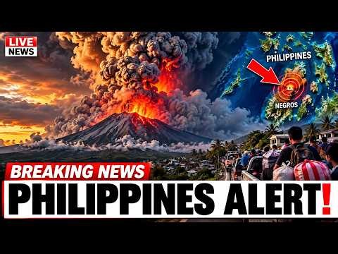 PHILIPPINES ALERT! A 6-Kilometer Eruption Just Displaced 94,000 People — What Happens Next