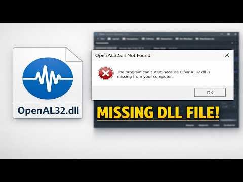 How To Fix OpenAL32.dll Missing