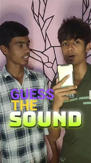 Guess the Sound While Blindfolded 👀🔥 | Funny Challenge Gone Wrong! #shorts