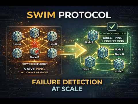 SWIM Protocol Explained | Failure Detection in Distributed Systems
