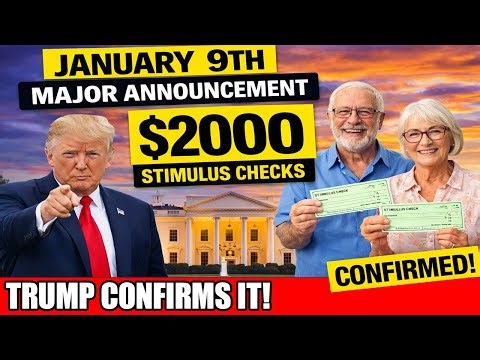 BREAKING: January 9th Stimulus Announcement - Seniors Get Ready For Direct Payments!