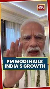 PM Modi Hails India's Growth | India's GDP | PM Modi #pmmodi #rahulgandhi #gdp