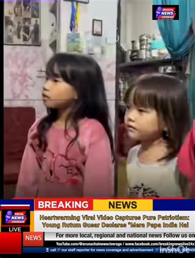 𝐄𝐧𝐭𝐞𝐫𝐭𝐚𝐢𝐧𝐦𝐞𝐧𝐭 𝐛𝐮𝐭 𝐇𝐞𝐚𝐫𝐭𝐰𝐚𝐫𝐦𝐢𝐧𝐠 𝐕𝐢𝐫𝐚𝐥 𝐕𝐢𝐝𝐞𝐨 𝐂𝐚𝐩𝐭𝐮𝐫𝐞𝐬 𝐏𝐮𝐫𝐞 𝐏𝐚𝐭𝐫𝐢𝐨𝐭𝐢𝐬𝐦. 𝐘𝐨𝐧𝐠 𝐑𝐮𝐭𝐮𝐦 𝐆𝐮𝐬𝐚𝐫 𝐃𝐞𝐜𝐥𝐚𝐫𝐞𝐬 " 𝐌𝐞𝐫𝐚 𝐏𝐚𝐩𝐚 𝐈𝐧𝐝𝐢𝐚 𝐇𝐚𝐢" A delightful video shared by Ruth (@oiruth_tarak) on Instagram, featuring a young boy named Rutum Gusar, has taken social media by storm, spreading joy and evoking strong feelings of national pride across platforms. In the clip, a group of children engage in a lighthearted "girls vs.