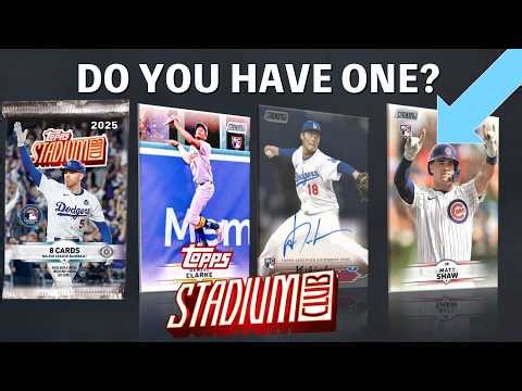 These 2025 Topps Stadium Baseball Cards Are ALREADY Worth a Fortune