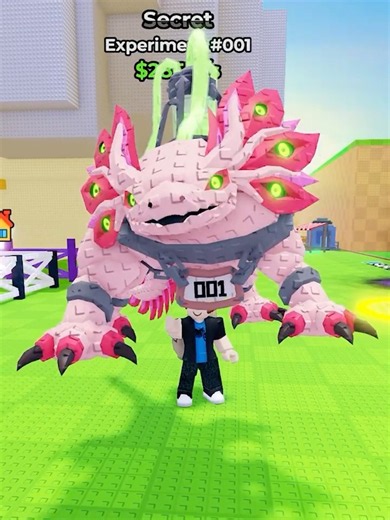 I Got Experiment 001 in Steal An Egg #roblox
