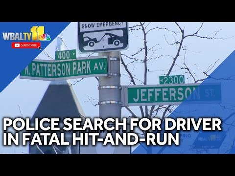 Police searching for driver in fatal hit-and-run
