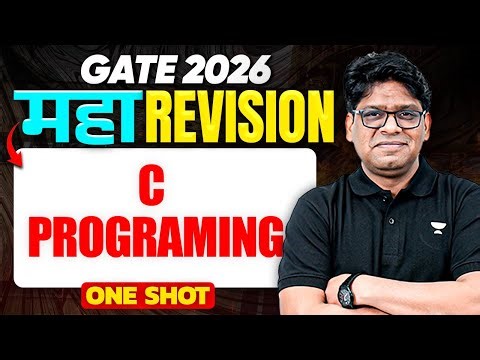 GATE 2026 C Programming Maha Revision 🔥 | One Shot C Programming | Pankaj Sharma Sir