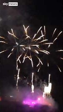Scotland starts Hogmanay celebrations with a bang with New Year's fireworks above Edinburgh Castle