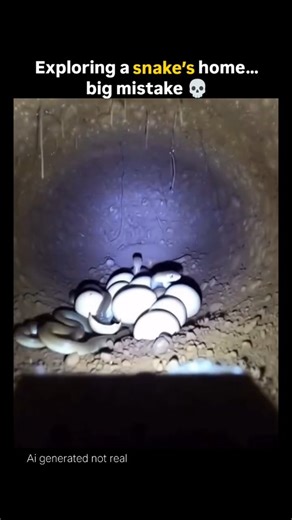 Quickshot on Instagram: "Dm for credit or Removel The post captures a nerve-shredding moment called “Exploring Snake Home ‘Gone Wrong’,” where curiosity powered by technology crashes headfirst into pure survival instinct, unfolding like a real-life wildlife thriller. The clip opens with a man mounting a tiny POV camera onto a remote-controlled mini truck, cautiously guiding it toward what appears to be a harmless hole in the ground—unaware it’s actually the concealed entrance to a snake’s den. A
