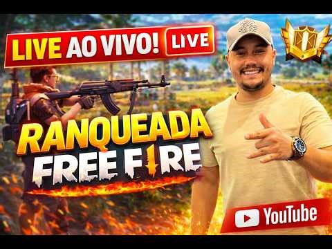 AO VIVO - FREE FIRE 🔥 RANQUEADA RUMO A ELITE!