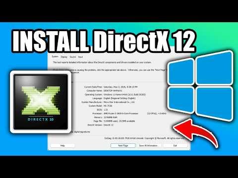How To Download & Install DirectX 12 on PC (Full Guide)