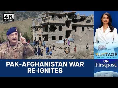 Pakistan Pounds Afghanistan in Fresh Airstrikes as Border Conflict Reignites | Vantage on Firstpost