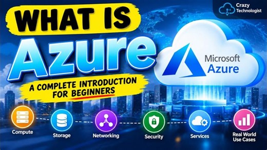 What is Microsoft Azure? Explained for Dummies (Free Trial Guide)