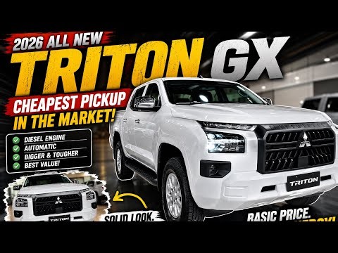 Why More Buyers Are Choosing the 2026 Mitsubishi Triton GX?