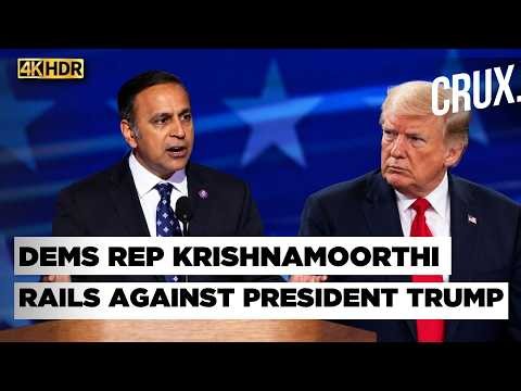 ‘No Bigot Can Decide Who’s An American’: Rep Krishnamoorthi Slams Trump Over Racism, Iran War | 4k
