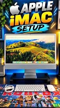 🍎 My Apple iMac Setup Tour! 😍💻 You NEED to See This! ✨🔥