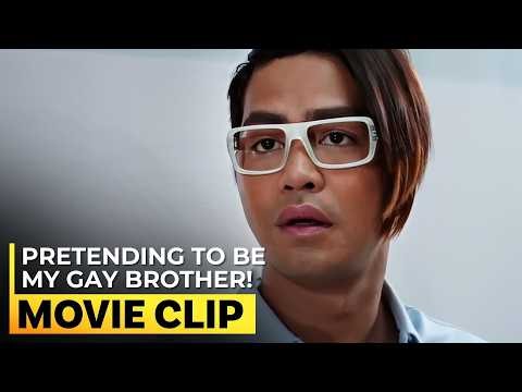 Pretending to be my gay brother! | Pride Month: 'Bromance: My Brother’s Romance' | #MovieClip