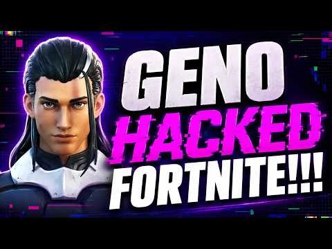 Geno HACKED Fortnite!!! (All CH7S4 LOBBY HACK CODES)