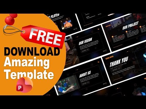 🔥Free PowerPoint Template | Morph Transition Free Template 🔥#animation #nikroba #deck #download