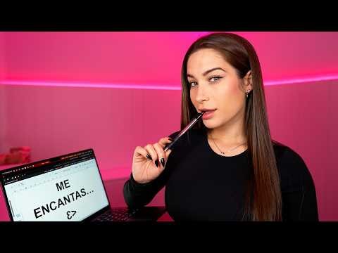 ASMR ROLEPLAY Tu Compañera de Clase TE COQUETEA 😳