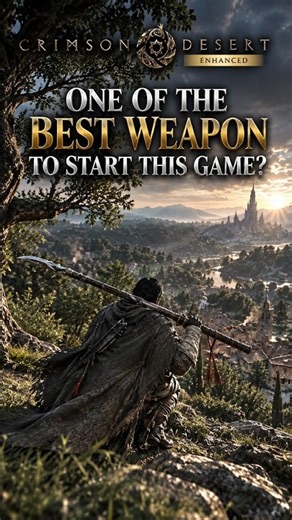ONE OF THE BEST WEAPONS TO START THE GAME! ⚔️ | Crimson Desert #gameonixx #crimsondesertguide
