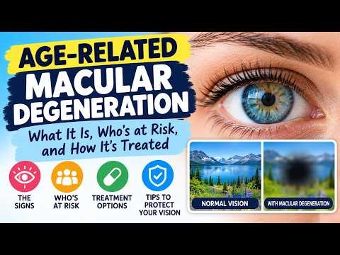 Easy to Understand Medicine – Age-related Macular Degeneration (Wet/Dry) #madeeasy #layman’s terms
