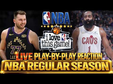 🔴LAKERS VS CLEVELAND CAVS │ 2026 NBA REGULAR SEASON Basketball Play-By-Play Reaction & Scoreboard